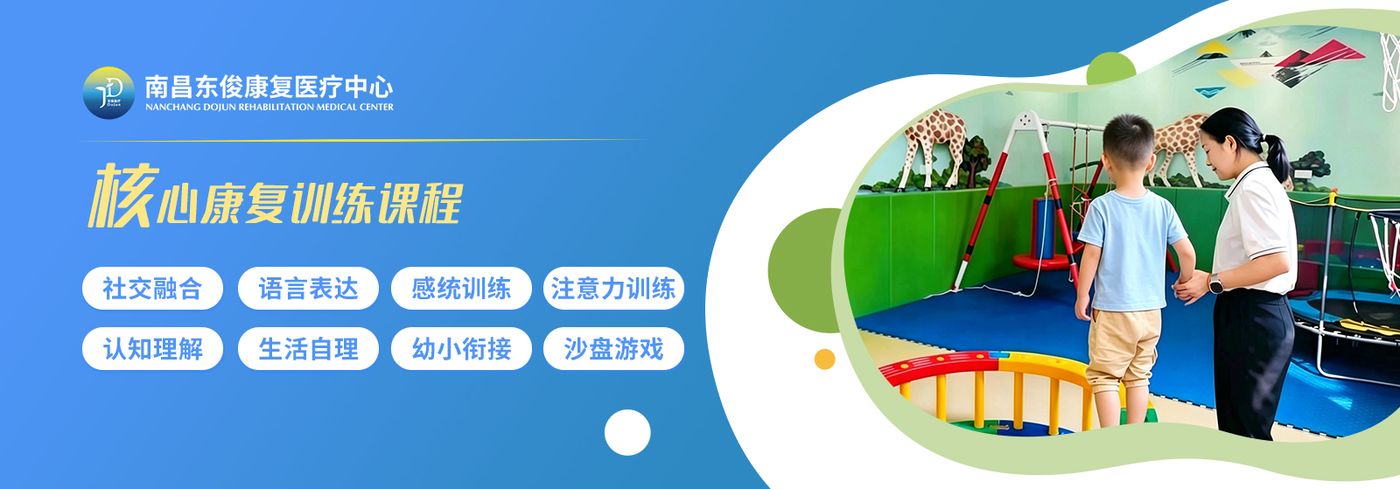 核心康复训练课程：社交、认知、语言、社会适应、感统训练、作业、物理治疗、心理