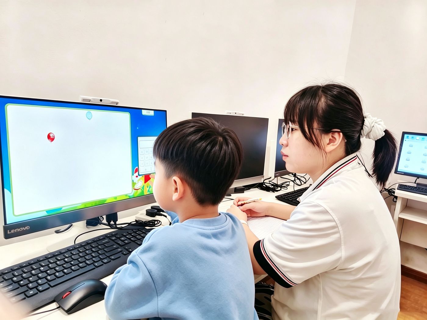 专注力提升训练上课实拍